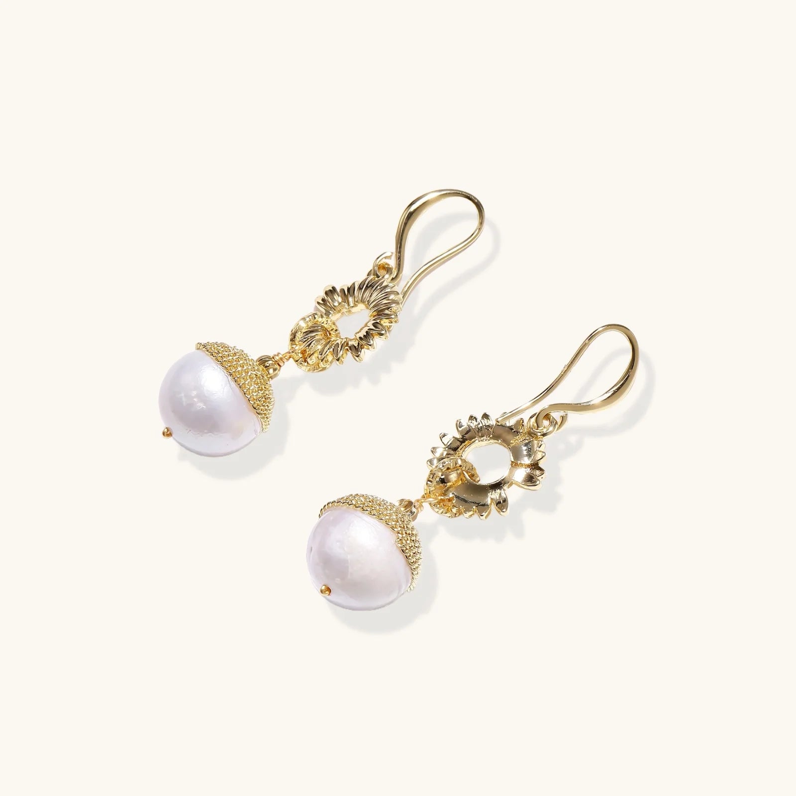 VeriGirl Sunburst Pearl Dangles