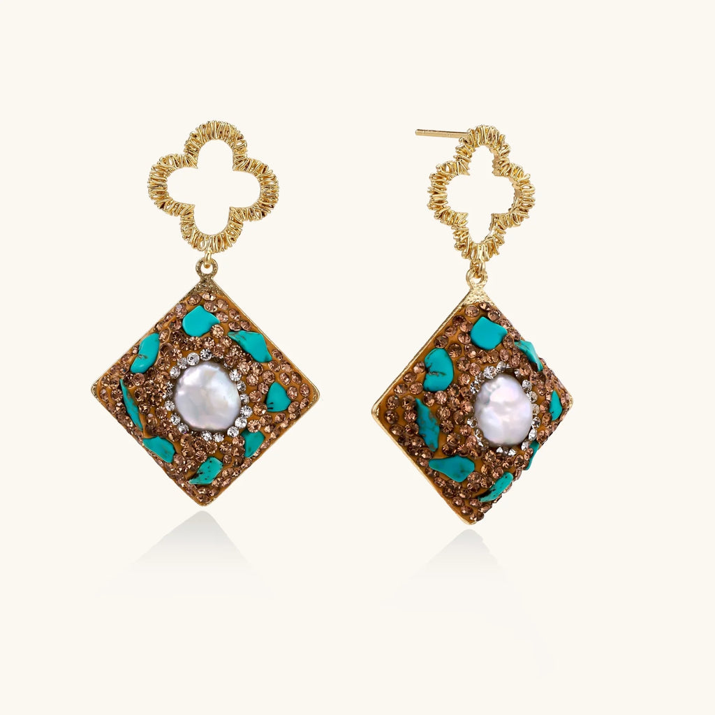 VeriGirl Moroccan  Drop Earrings