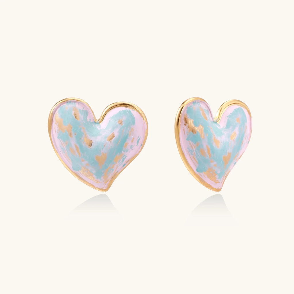 VeriGirl Dreamy Heart Studs