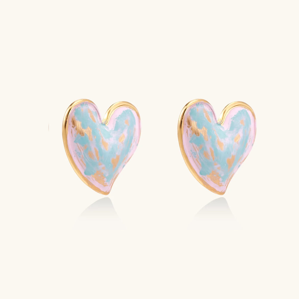 VeriGirl Dreamy Heart Studs