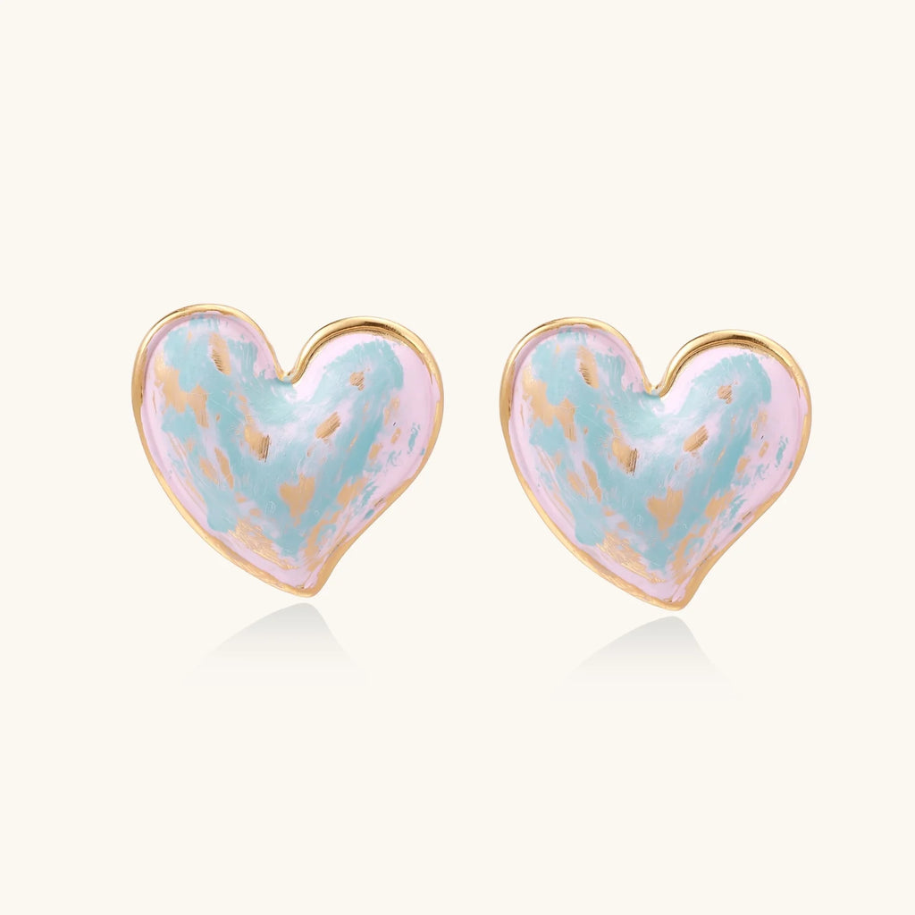 VeriGirl Dreamy Heart Studs