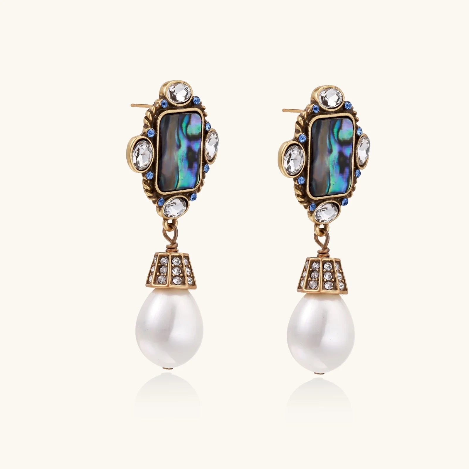 VeriGirl Baroque Drop Earrings