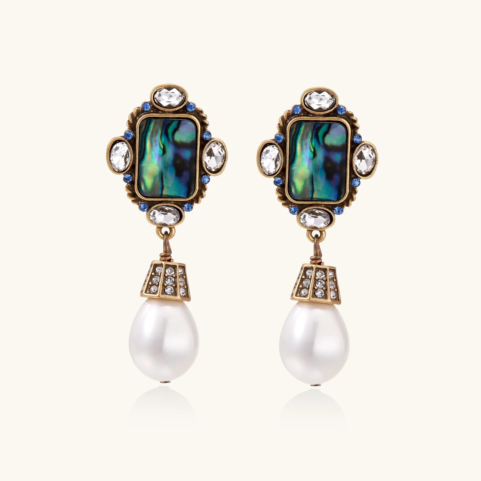 VeriGirl Baroque Drop Earrings