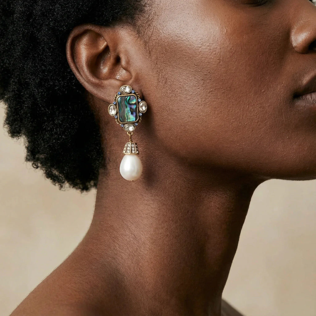 VeriGirl Baroque Drop Earrings