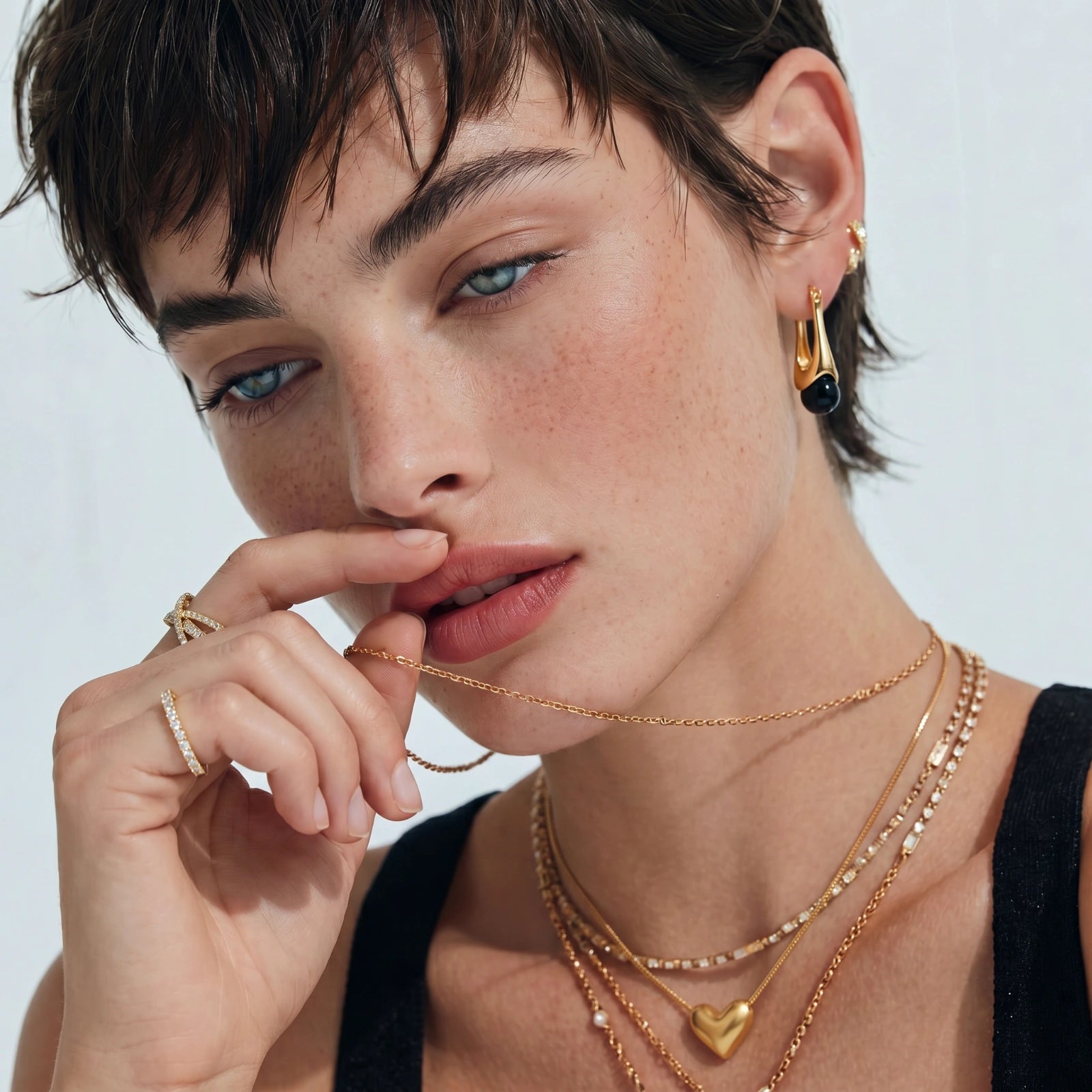 Midnight Drop Earrings by VeriGirl
