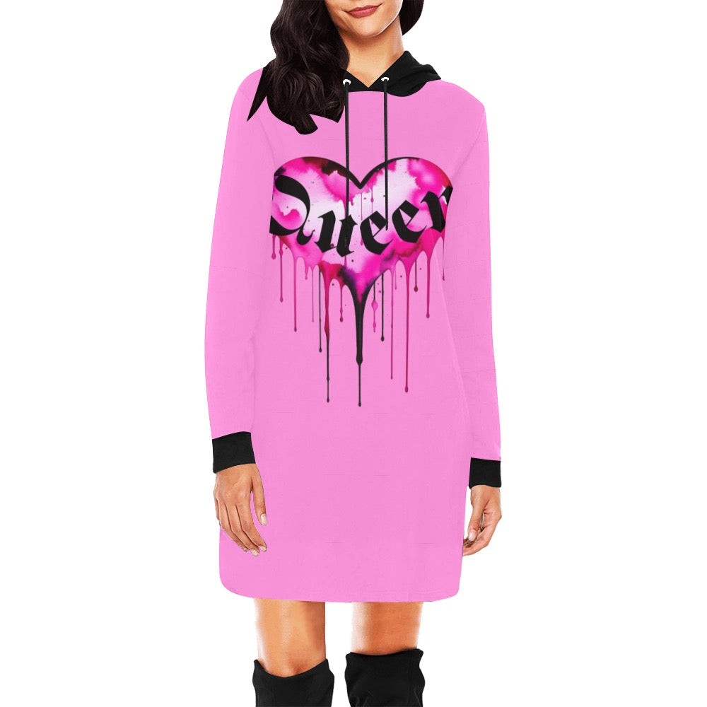 VeriGirl Queen Hoodie Mini Dress