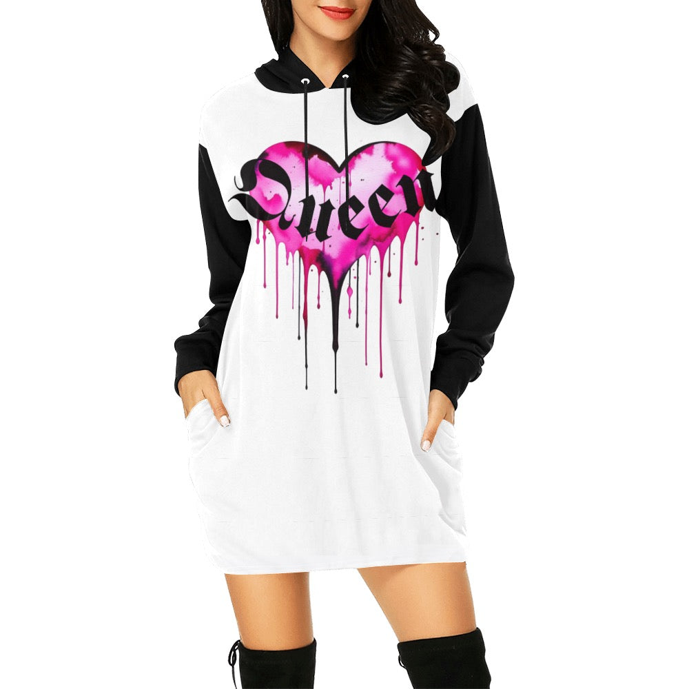 VeriGirl Queen Hoodie Mini Dress